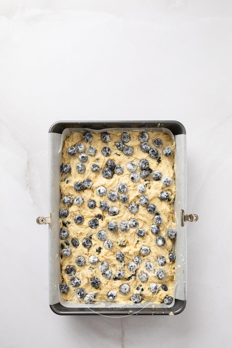 Blueberry Coffee Cake with Lemon Glaze Recipe (exclusive)