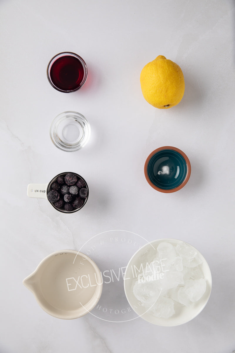 Blueberry Sage Mocktail Recipe - Exclusive Recipe & Food Photography For Bloggers