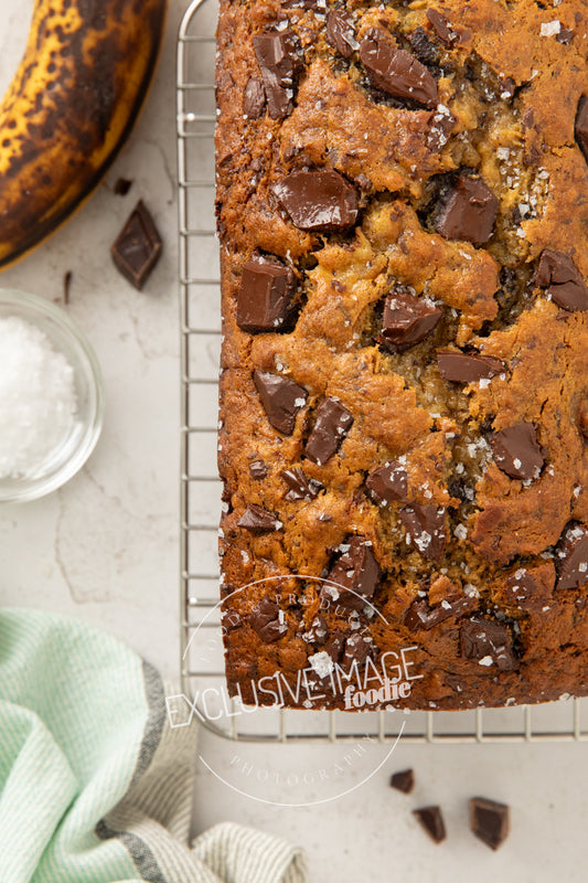 Brown Butter Chocolate Chunk Banana Bread Recipe (exclusive)