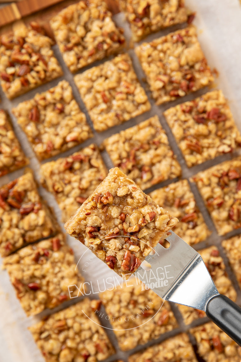 Oatmeal Apple Bars with Toasted Pecans Recipe (exclusive)