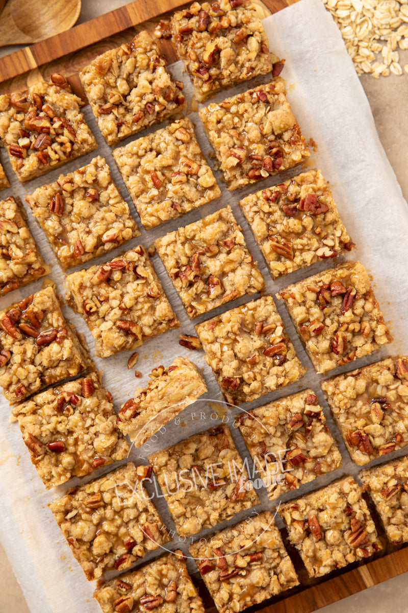 Oatmeal Apple Bars with Toasted Pecans Recipe (exclusive)