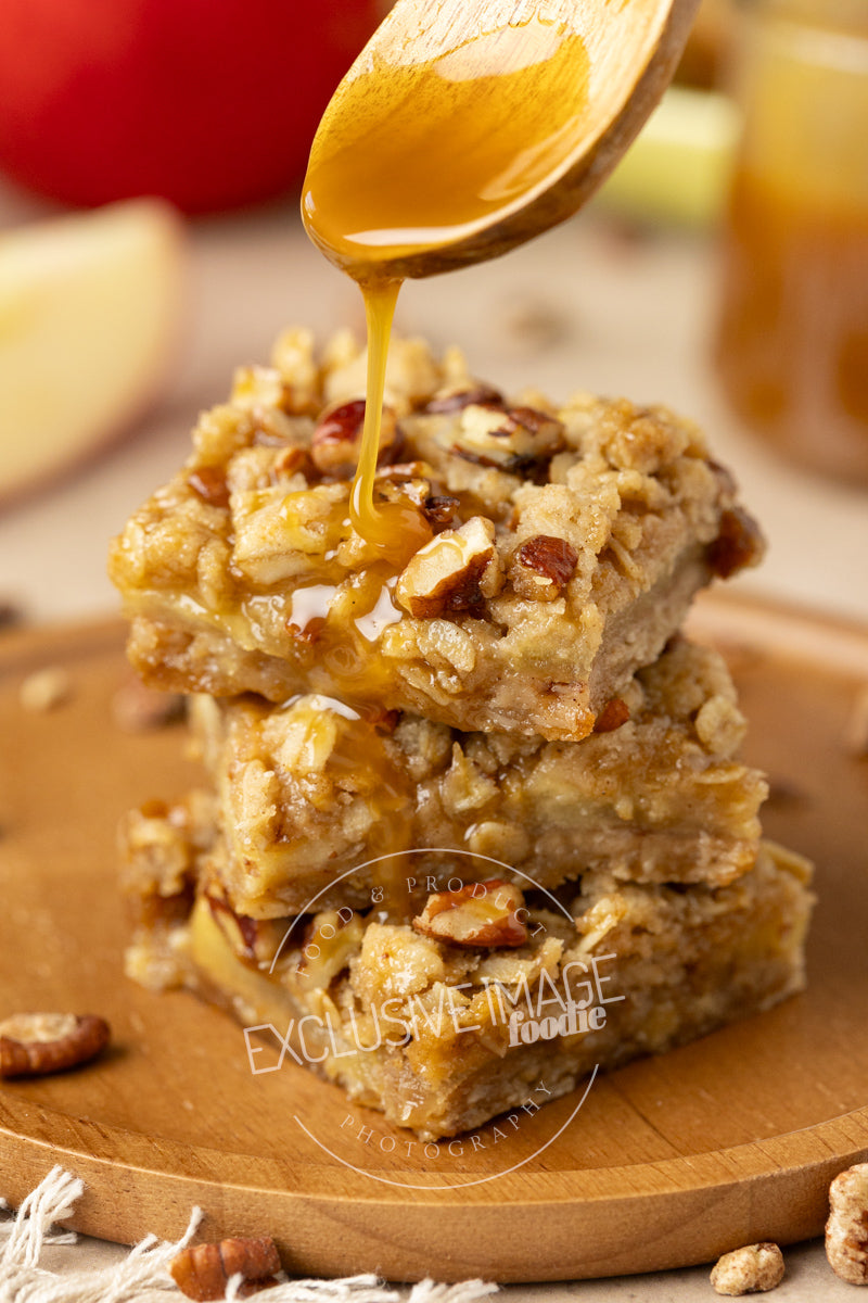 Oatmeal Apple Bars with Toasted Pecans Recipe (exclusive)