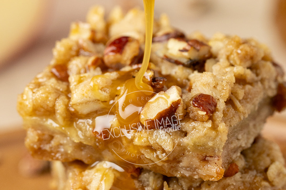 Oatmeal Apple Bars with Toasted Pecans Recipe (exclusive)