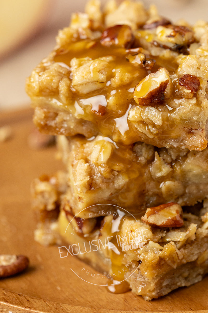 Oatmeal Apple Bars with Toasted Pecans Recipe (exclusive)