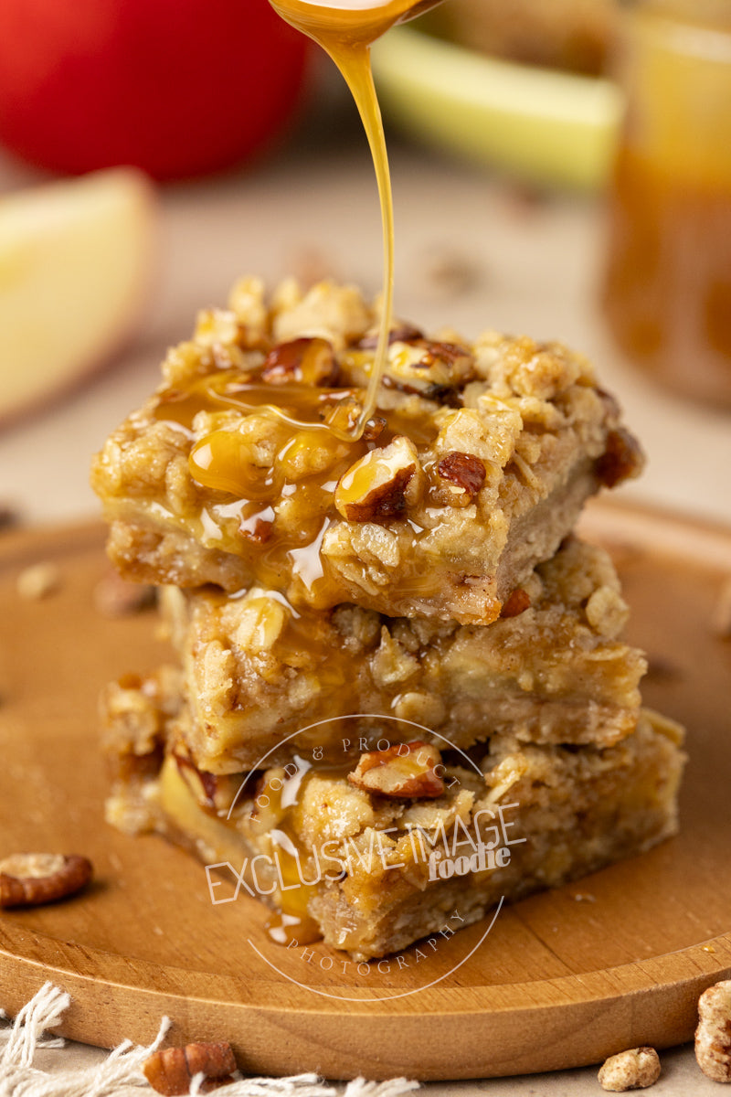 Oatmeal Apple Bars with Toasted Pecans Recipe (exclusive)