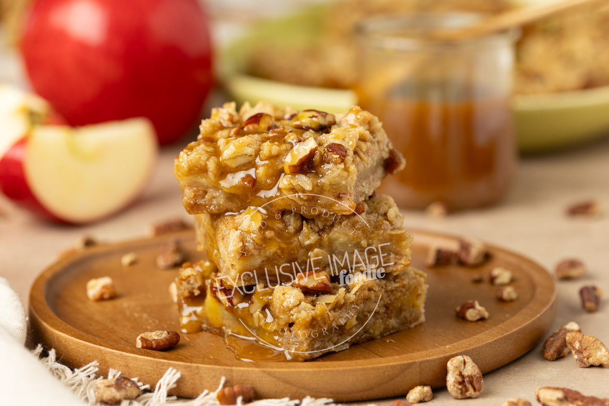 Oatmeal Apple Bars with Toasted Pecans Recipe (exclusive)