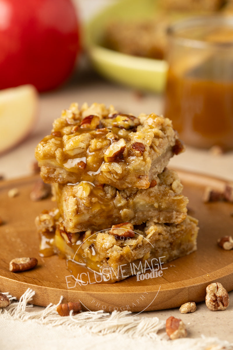 Oatmeal Apple Bars with Toasted Pecans Recipe (exclusive)