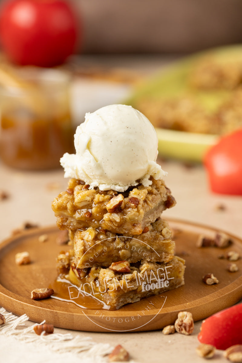 Oatmeal Apple Bars with Toasted Pecans Recipe (exclusive)