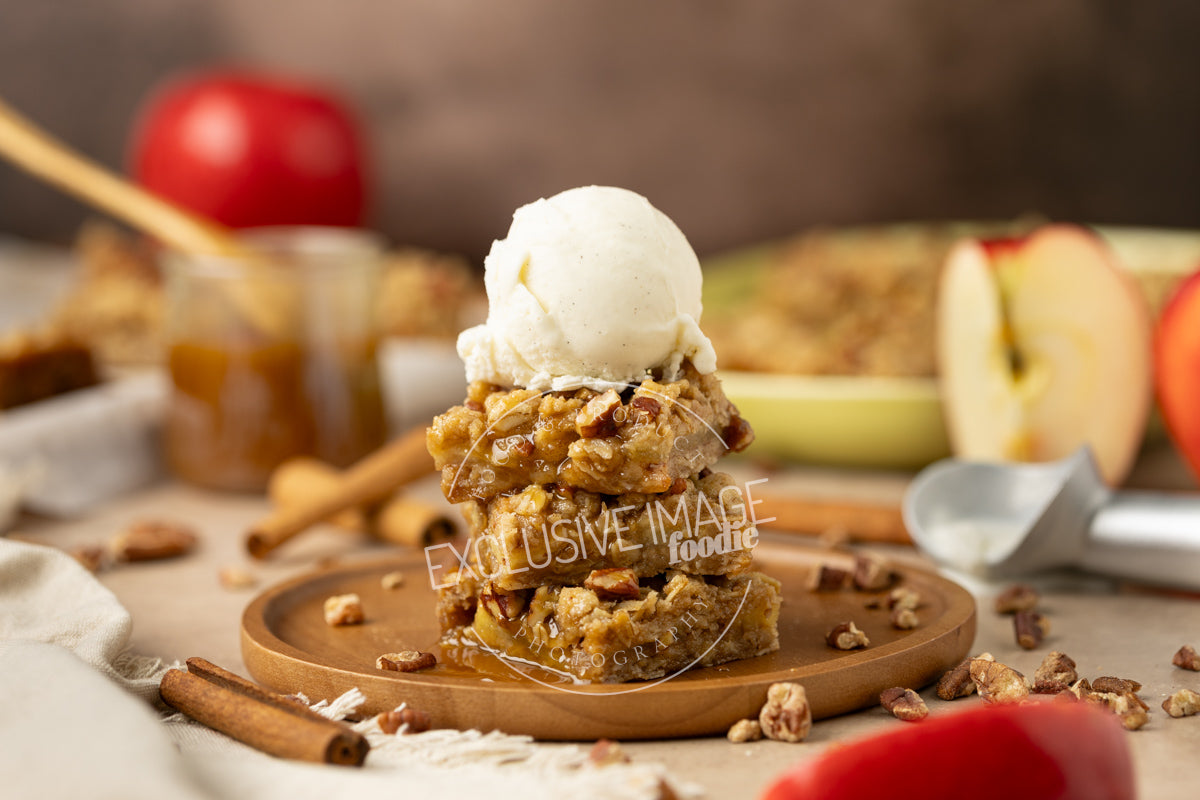 Oatmeal Apple Bars with Toasted Pecans Recipe (exclusive)