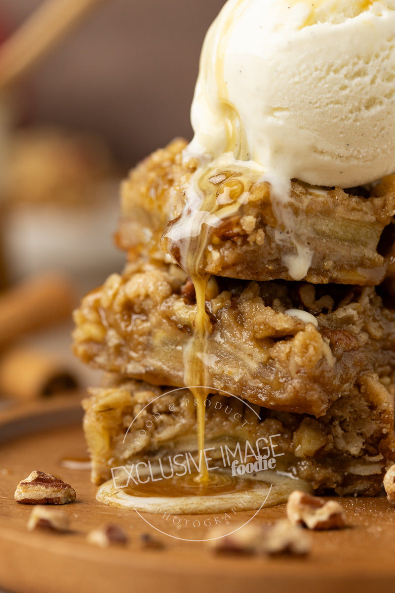 Oatmeal Apple Bars with Toasted Pecans Recipe (exclusive)