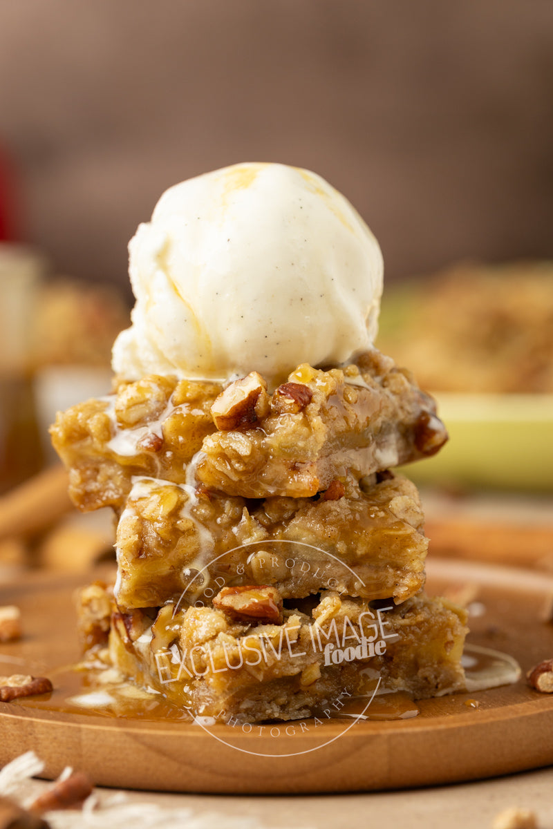 Oatmeal Apple Bars with Toasted Pecans Recipe (exclusive)