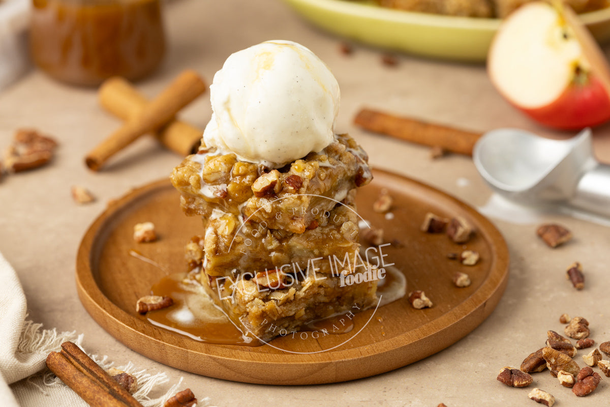 Oatmeal Apple Bars with Toasted Pecans Recipe (exclusive)