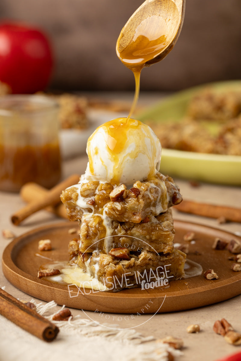 Oatmeal Apple Bars with Toasted Pecans Recipe (exclusive)