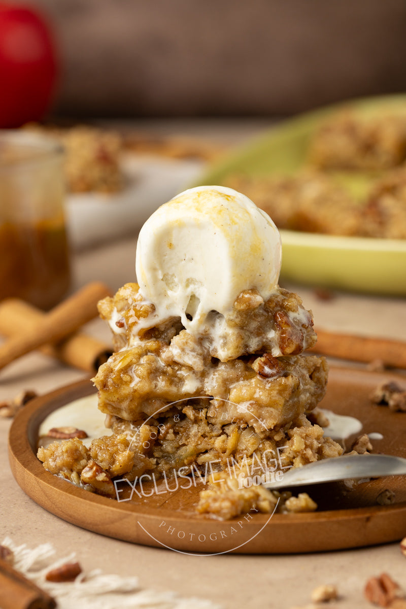 Oatmeal Apple Bars with Toasted Pecans Recipe (exclusive)