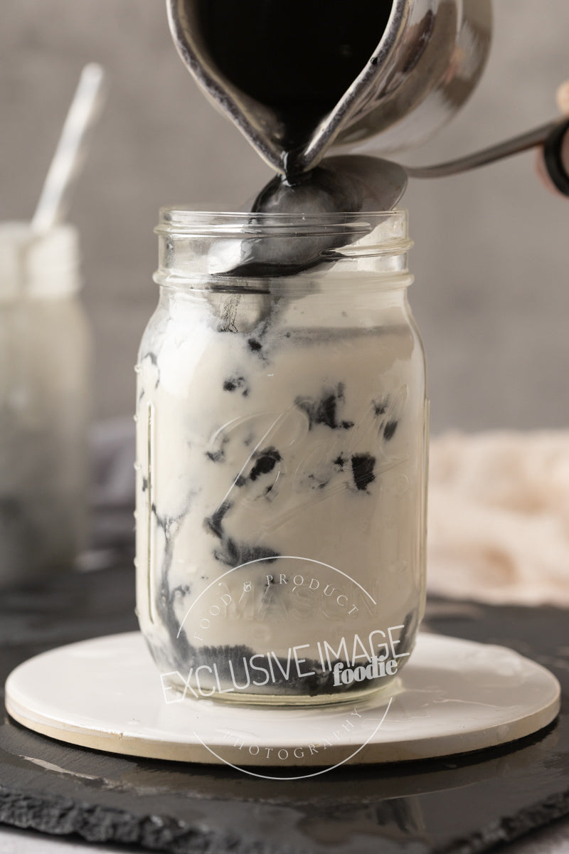 Charcoal Iced “Latte” Recipe, Photos, & Video (Exclusive)