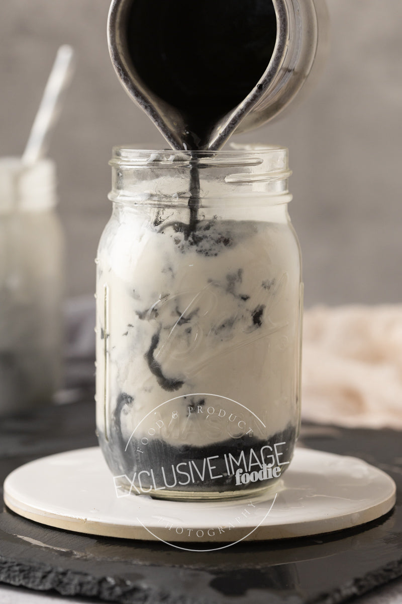 Charcoal Iced “Latte” Recipe, Photos, & Video (Exclusive)