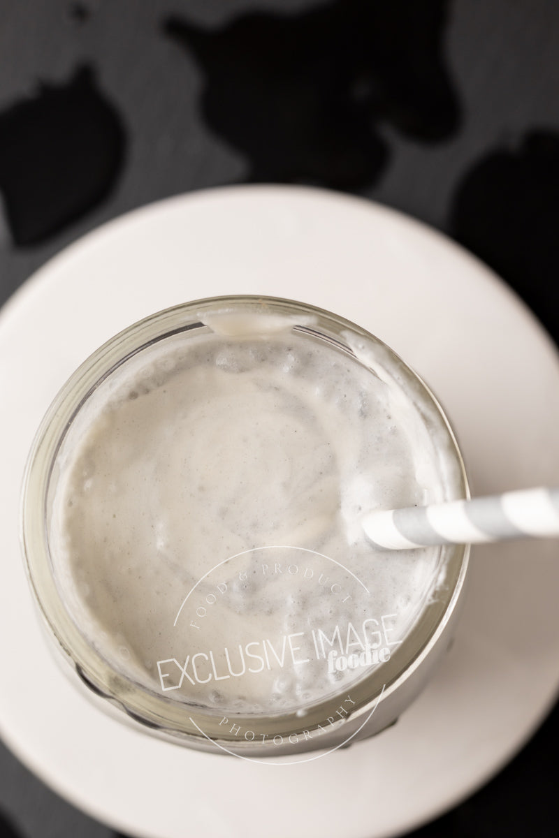 Charcoal Iced “Latte” Recipe, Photos, & Video (Exclusive)