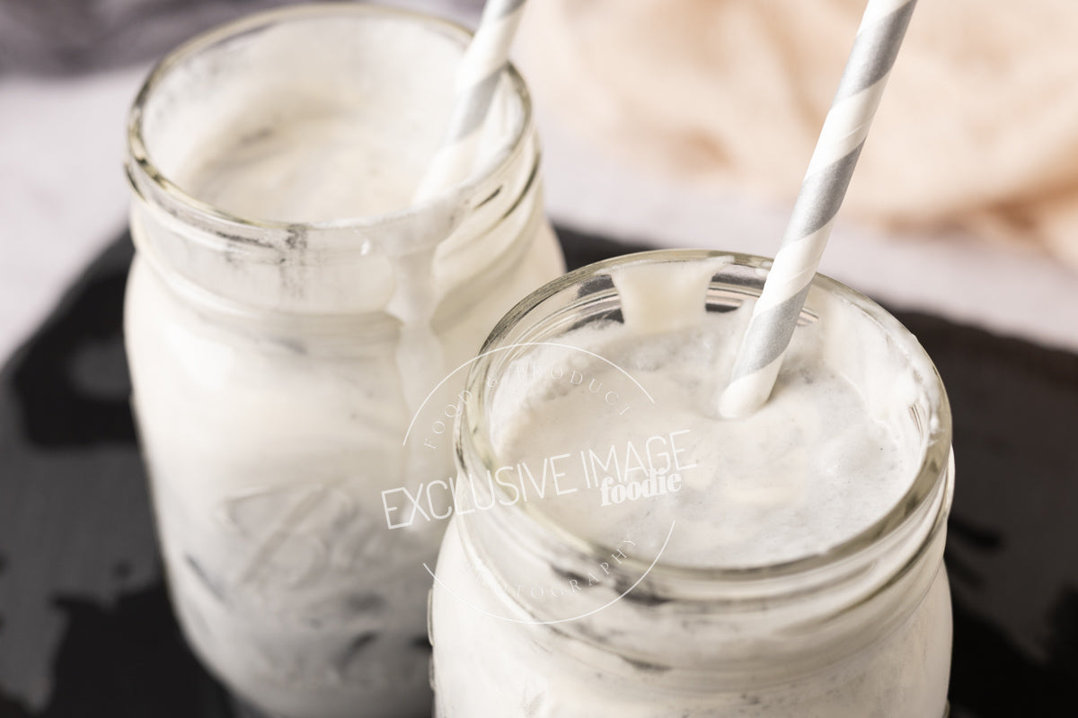 Charcoal Iced “Latte” Recipe, Photos, & Video (Exclusive)