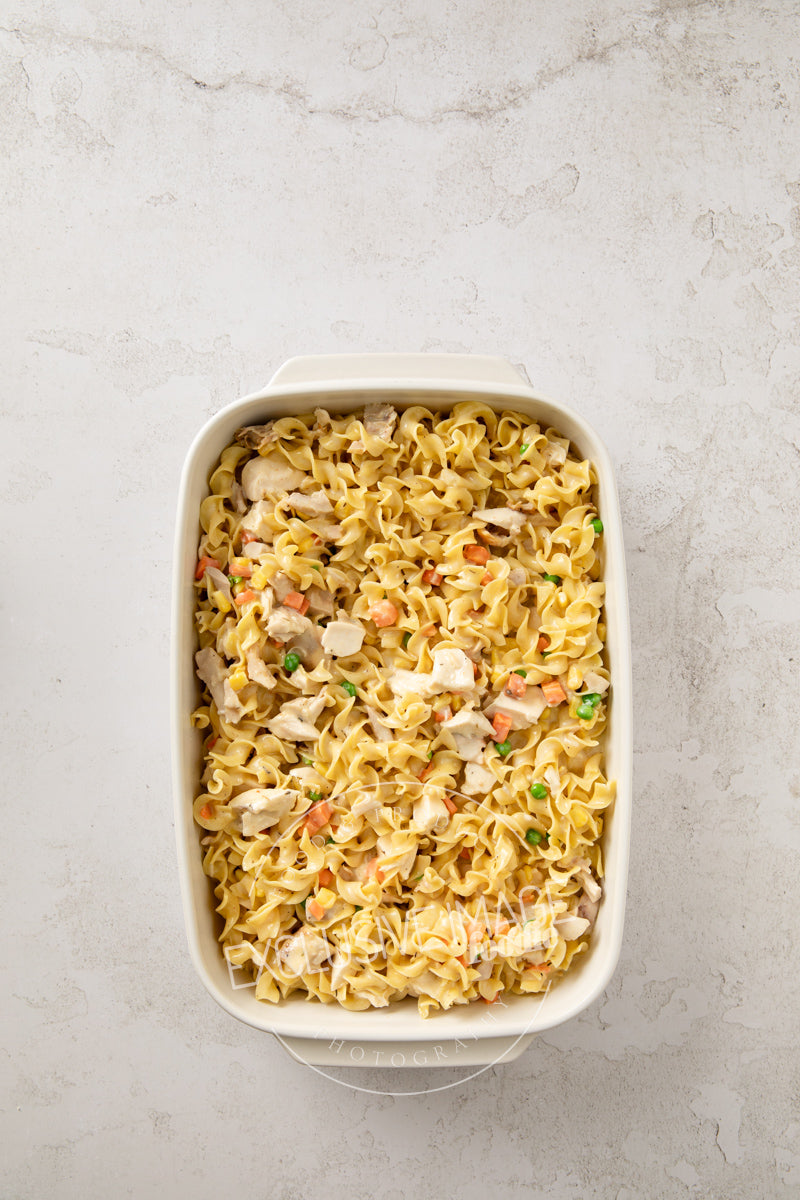 Chicken Noodle Casserole with Stuffing Recipe (exclusive)