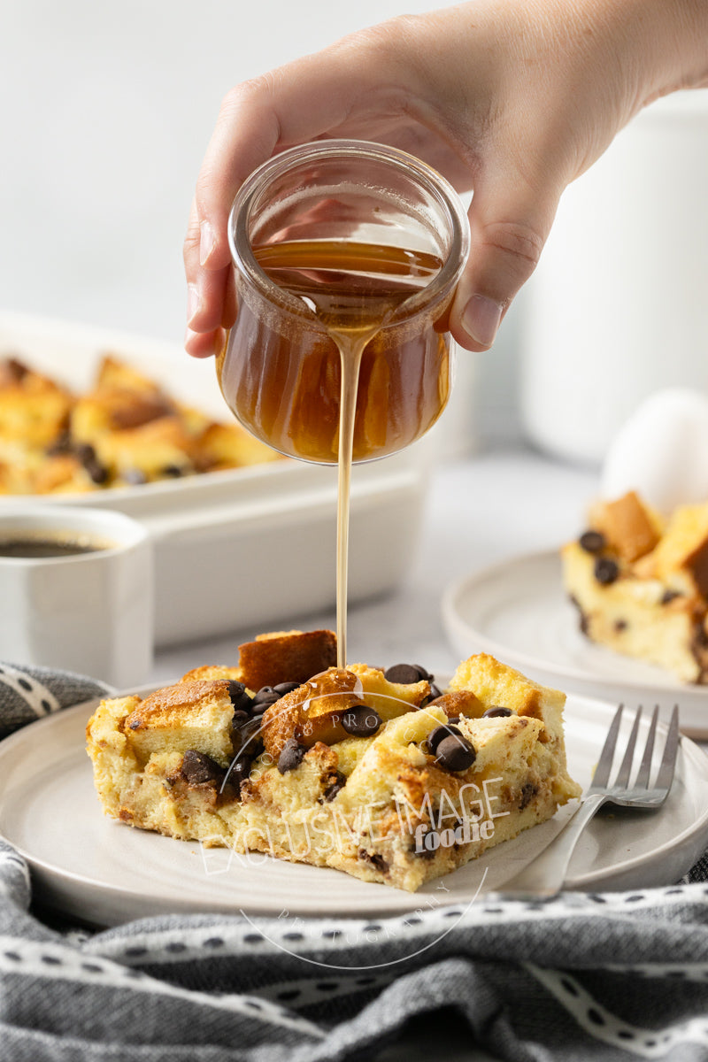 Chocolate Chip Baked French Toast Casserole Recipe (exclusive)