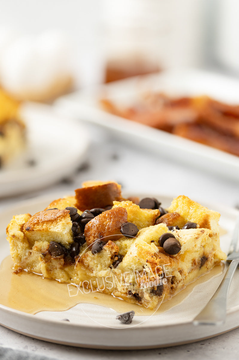 Chocolate Chip Baked French Toast Casserole Recipe (exclusive)