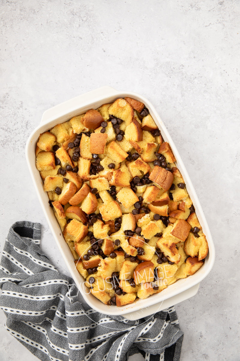 Chocolate Chip Baked French Toast Casserole Recipe (exclusive)