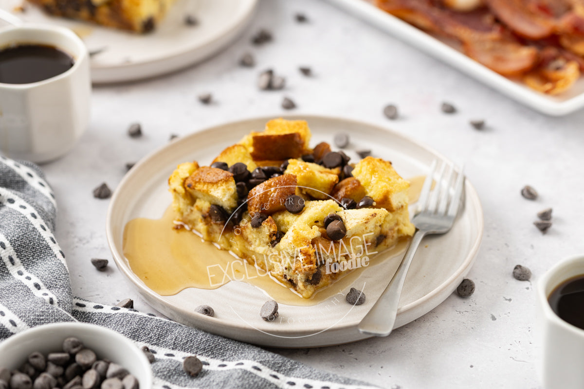Chocolate Chip Baked French Toast Casserole Recipe (exclusive)