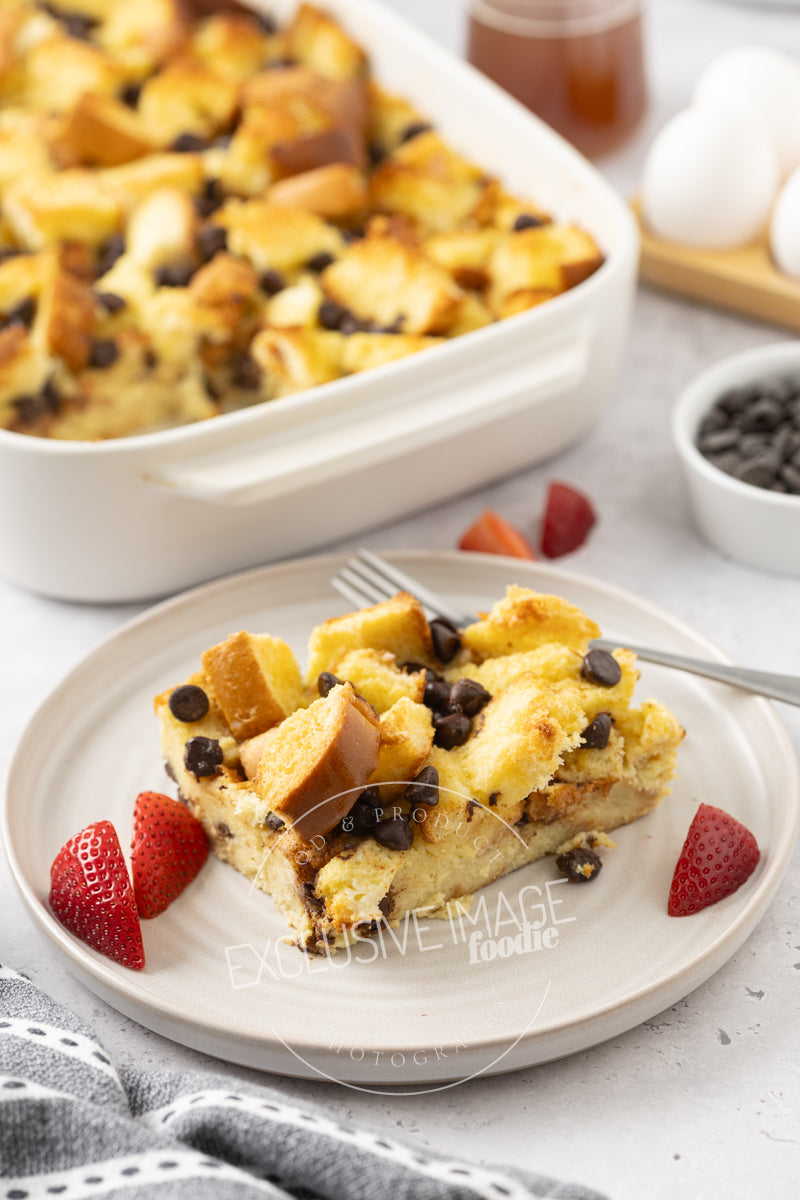 Chocolate Chip Baked French Toast Casserole Recipe (exclusive)