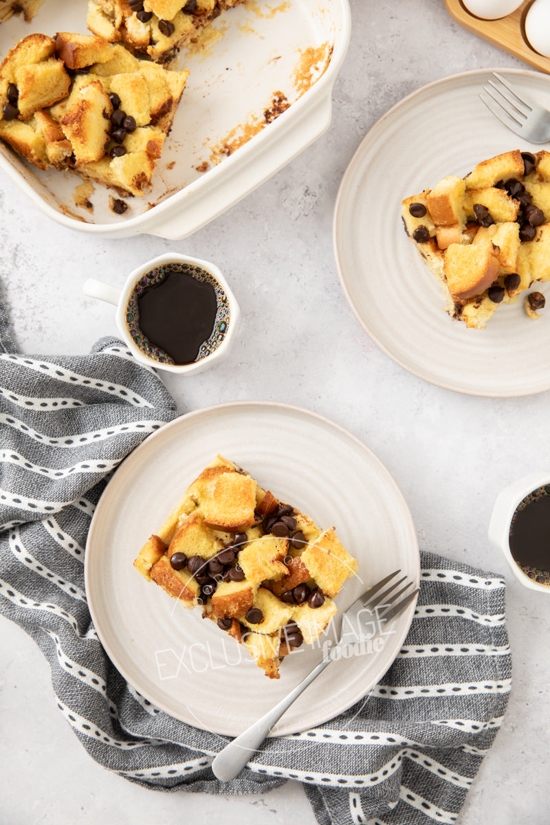 Chocolate Chip Baked French Toast Casserole Recipe (exclusive)