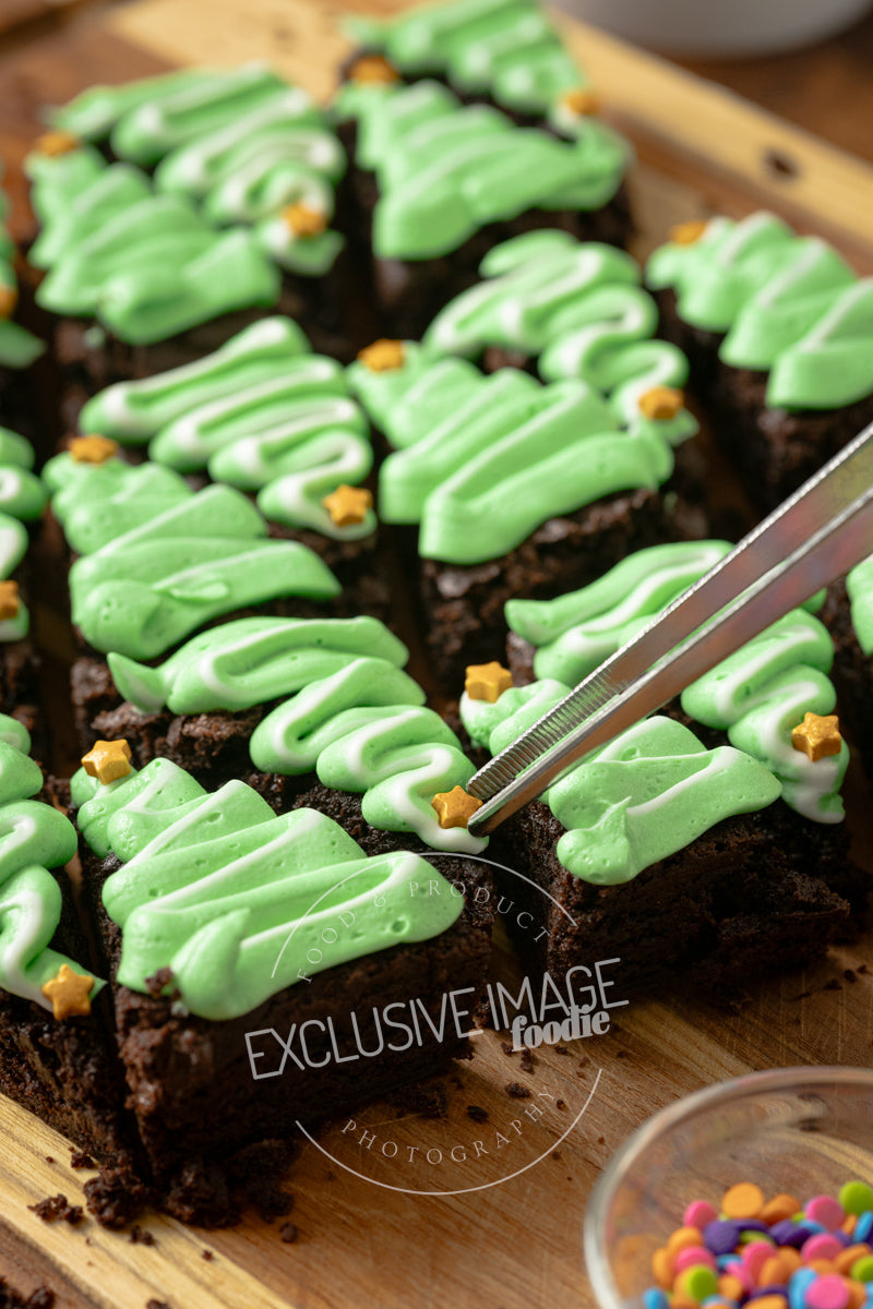 No Tears From-Scratch Fudgy Christmas Tree Brownies Recipe (exclusive)