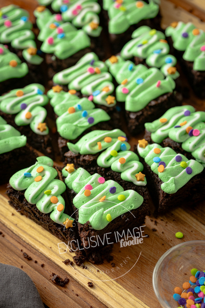 No Tears From-Scratch Fudgy Christmas Tree Brownies Recipe (exclusive)