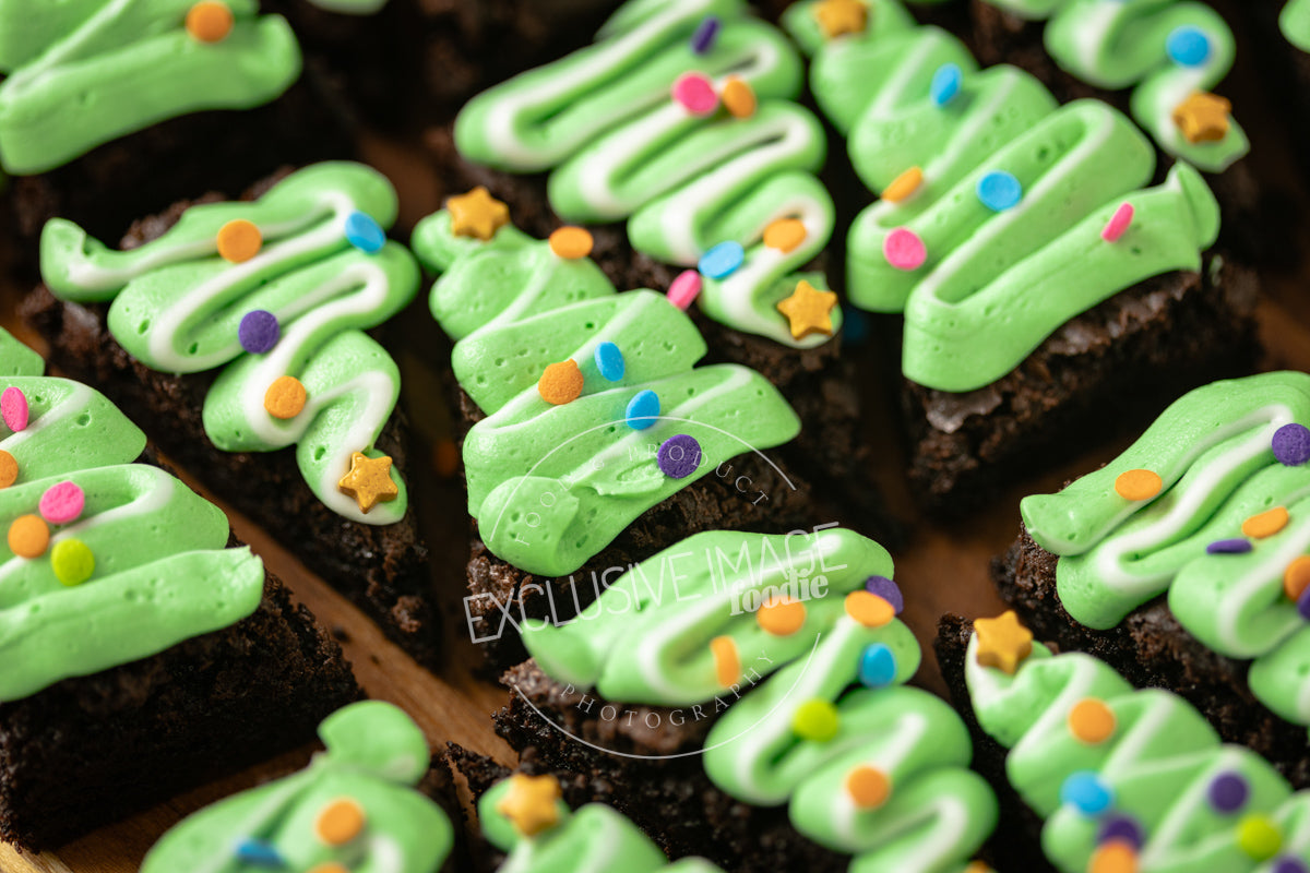 No Tears From-Scratch Fudgy Christmas Tree Brownies Recipe (exclusive)