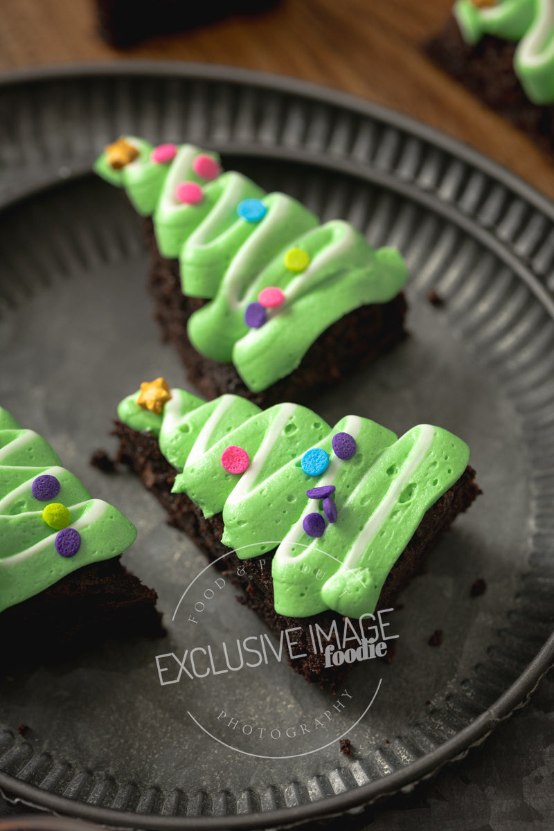 No Tears From-Scratch Fudgy Christmas Tree Brownies Recipe (exclusive)