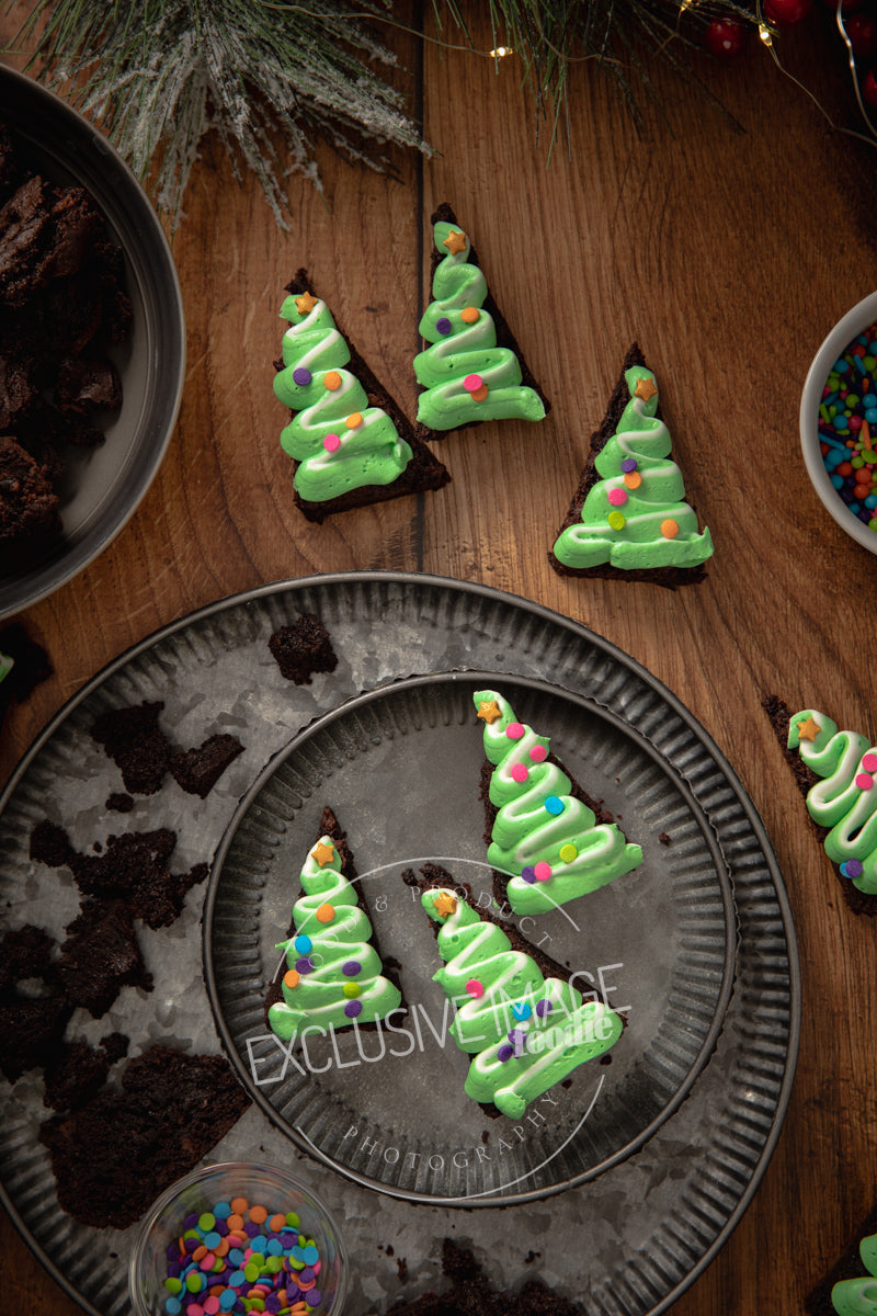 No Tears From-Scratch Fudgy Christmas Tree Brownies Recipe (exclusive)