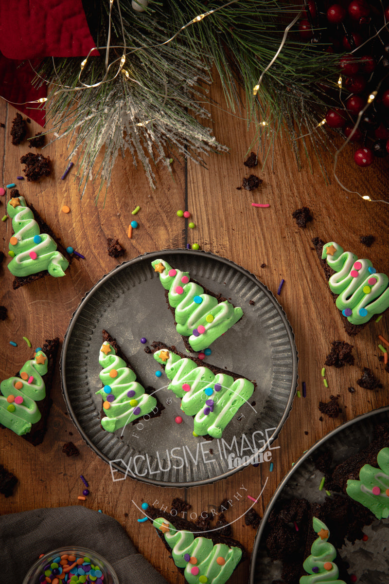 No Tears From-Scratch Fudgy Christmas Tree Brownies Recipe (exclusive)