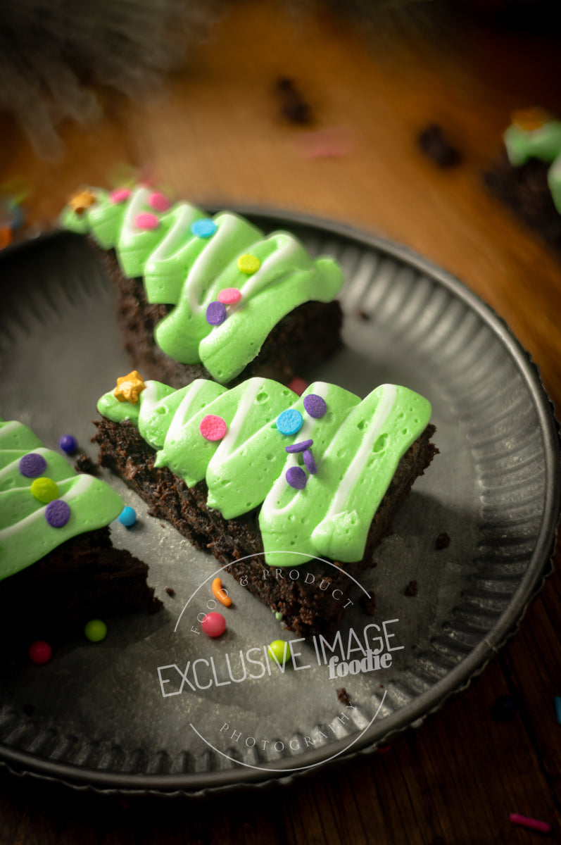 No Tears From-Scratch Fudgy Christmas Tree Brownies Recipe (exclusive)