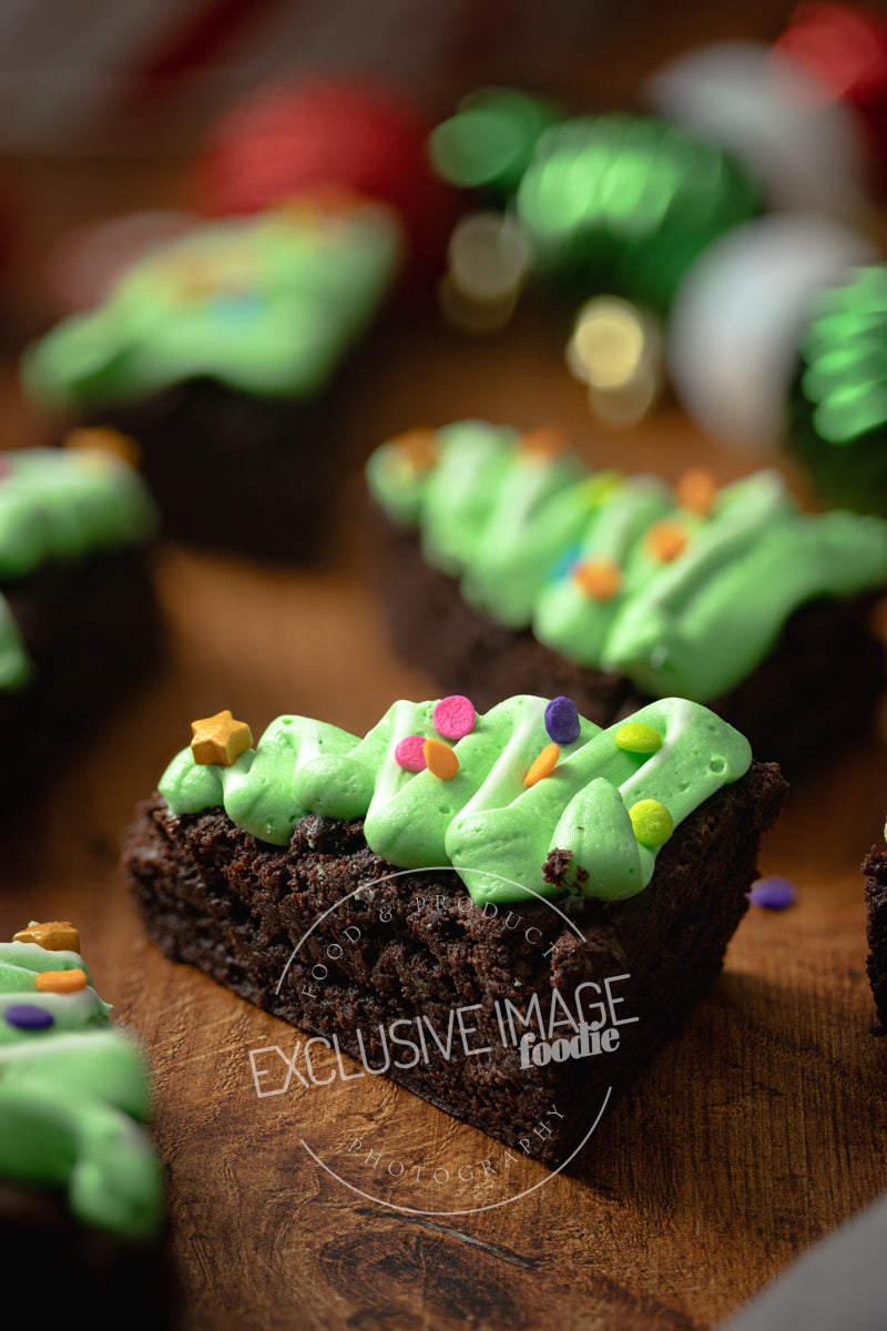 No Tears From-Scratch Fudgy Christmas Tree Brownies Recipe (exclusive)