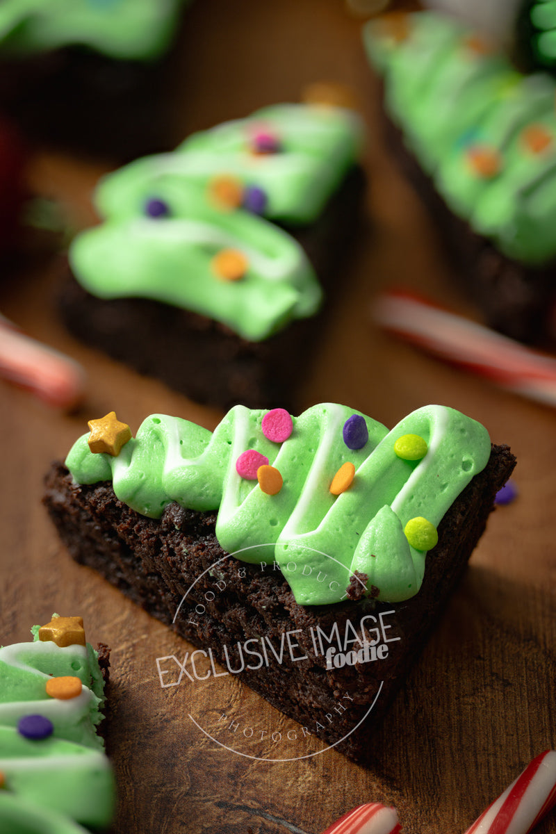 No Tears From-Scratch Fudgy Christmas Tree Brownies Recipe (exclusive)