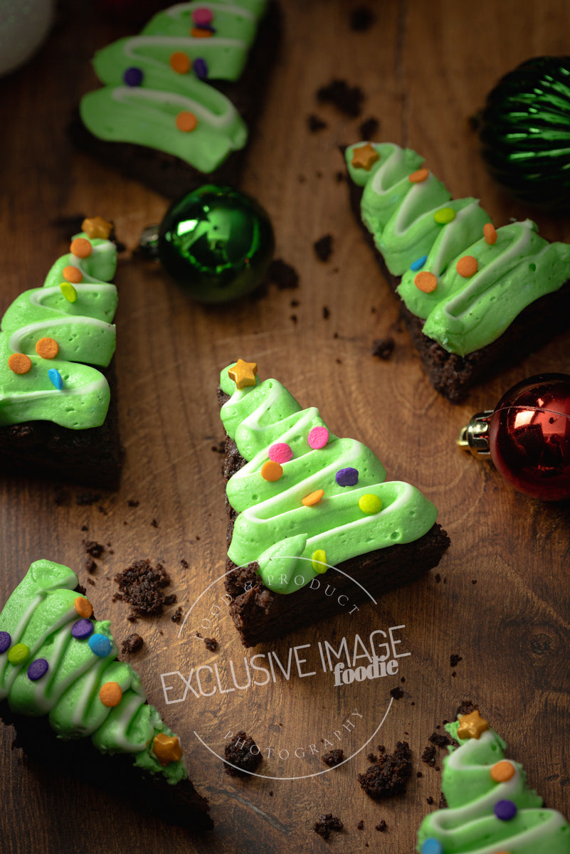 No Tears From-Scratch Fudgy Christmas Tree Brownies Recipe (exclusive)