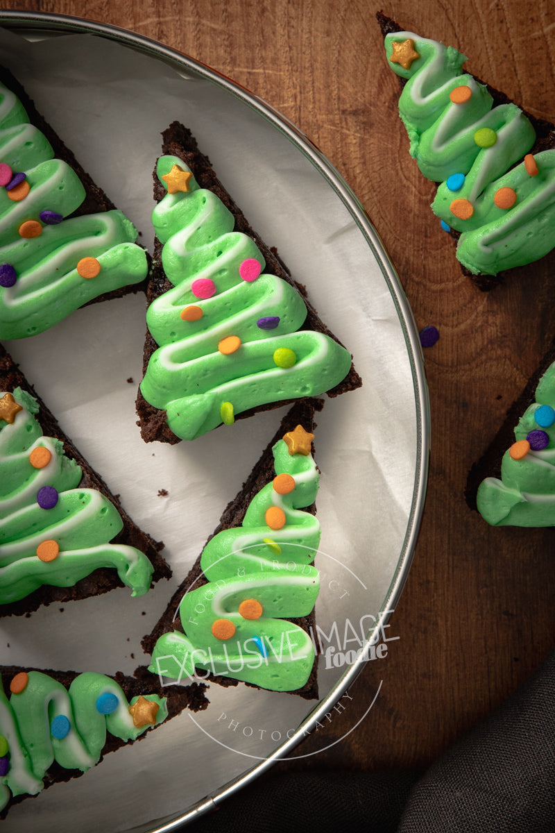 No Tears From-Scratch Fudgy Christmas Tree Brownies Recipe (exclusive)