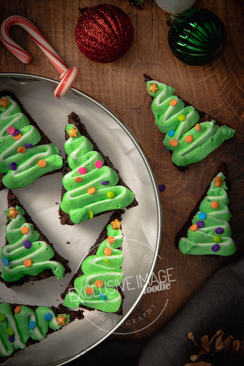 No Tears From-Scratch Fudgy Christmas Tree Brownies Recipe (exclusive)