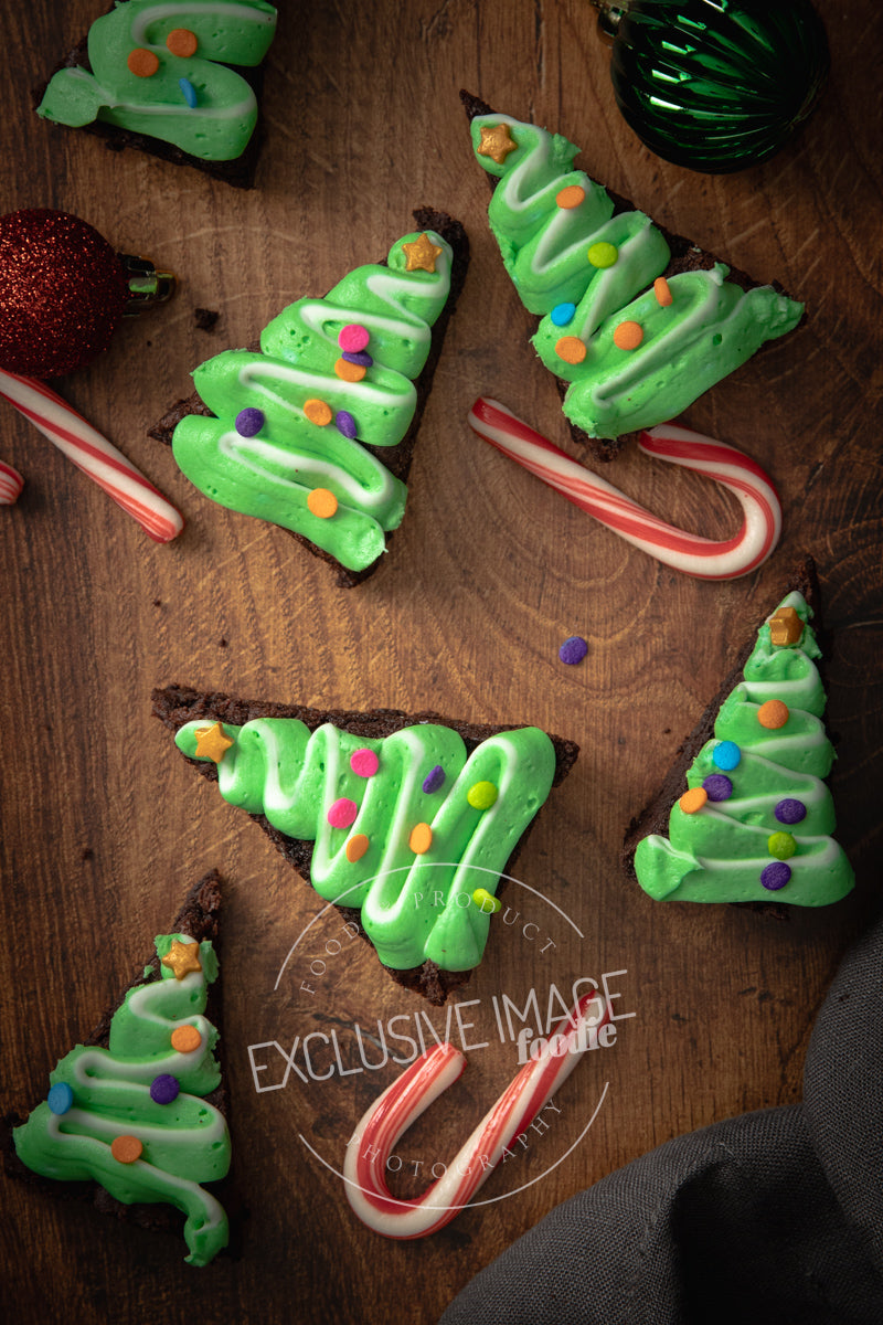 No Tears From-Scratch Fudgy Christmas Tree Brownies Recipe (exclusive)