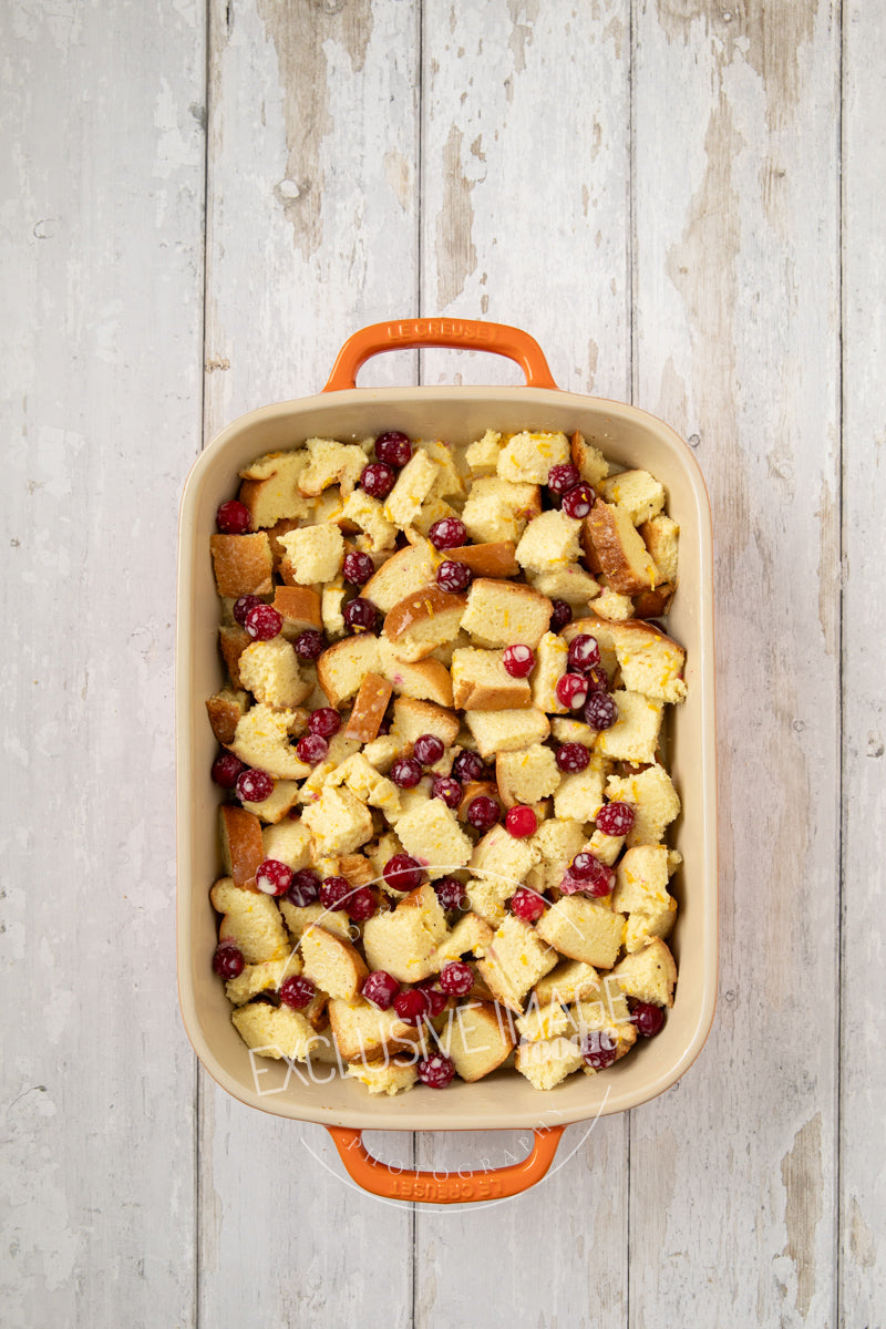 Cranberry Orange Baked French Toast Casserole Recipe (exclusive)