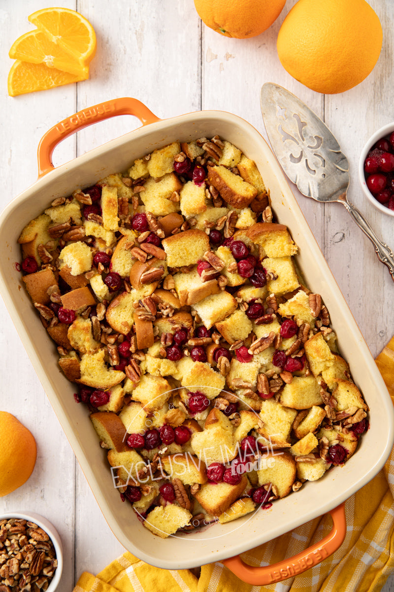 Cranberry Orange Baked French Toast Casserole Recipe (exclusive)
