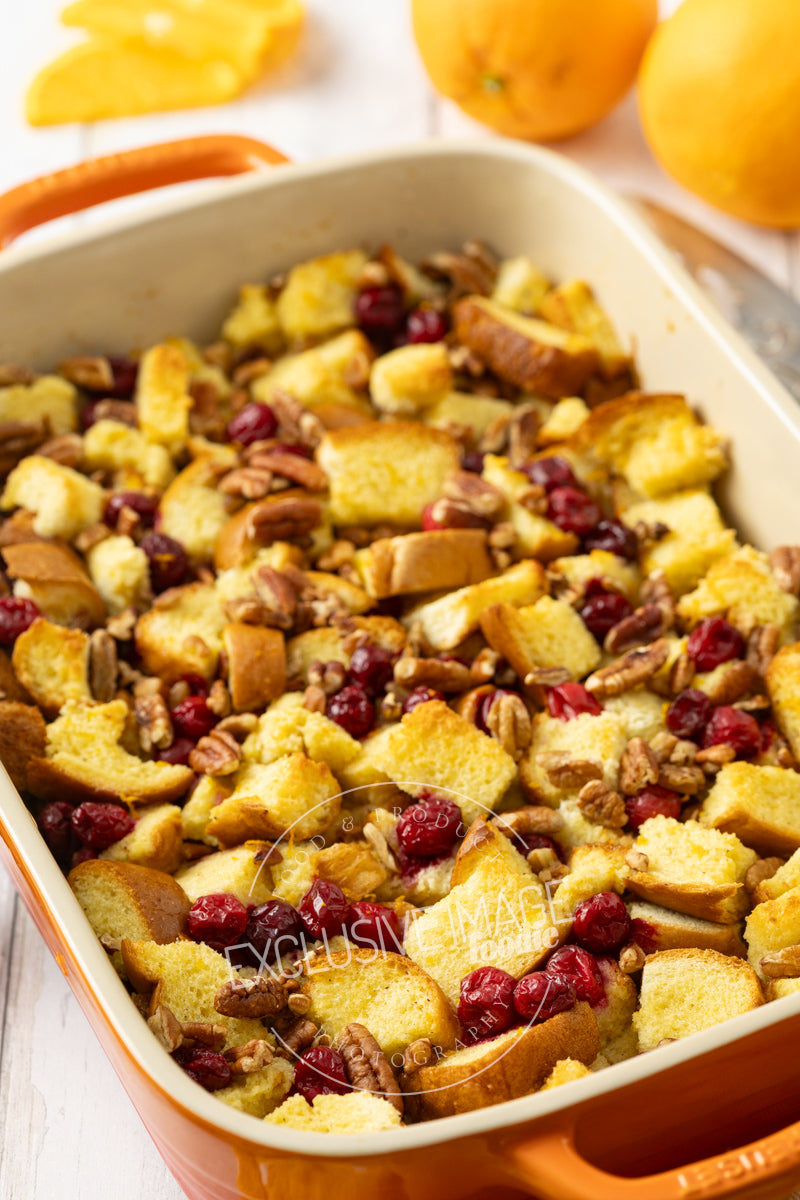 Cranberry Orange Baked French Toast Casserole Recipe (exclusive)