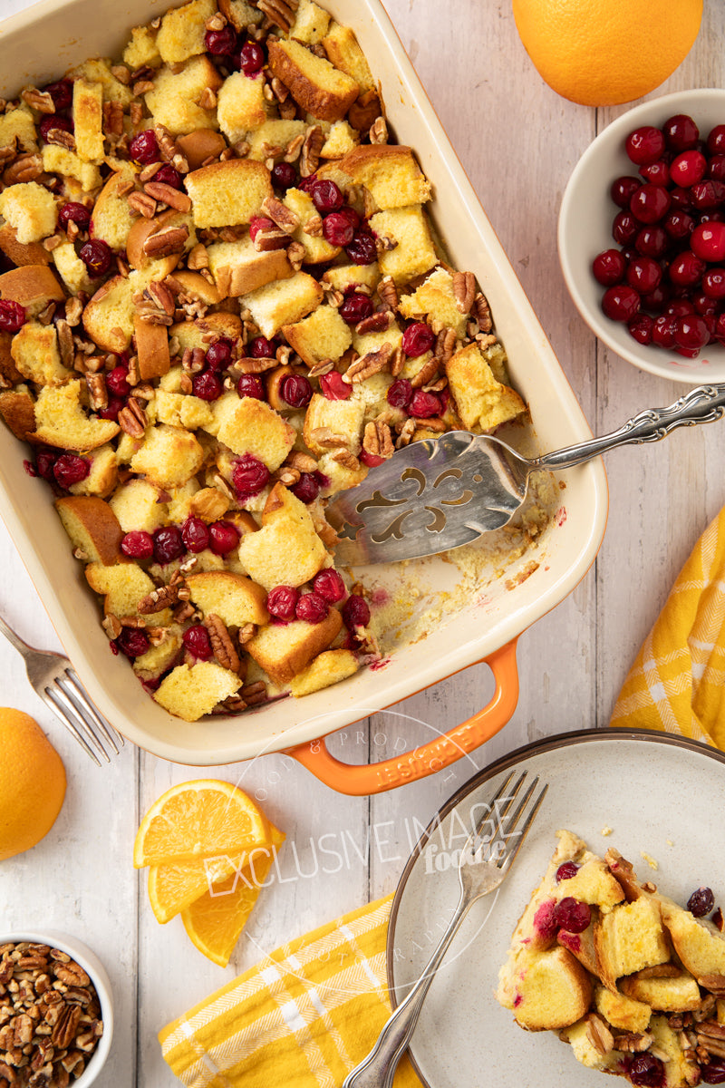 Cranberry Orange Baked French Toast Casserole Recipe (exclusive)