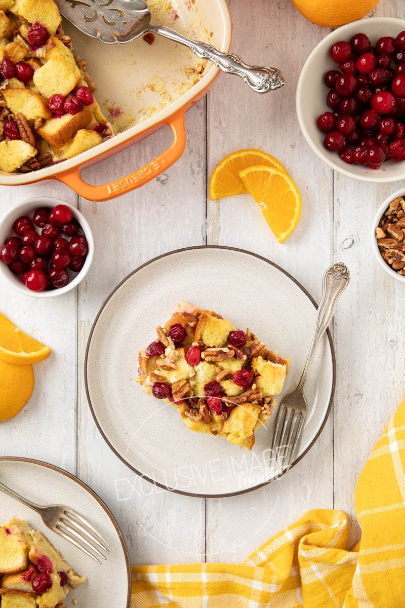 Cranberry Orange Baked French Toast Casserole Recipe (exclusive)