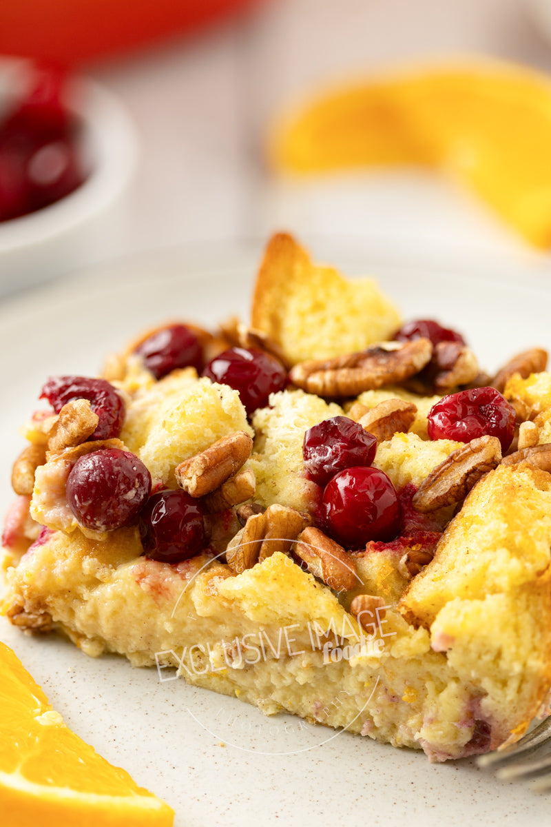 Cranberry Orange Baked French Toast Casserole Recipe (exclusive)