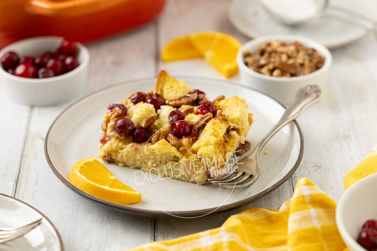 Cranberry Orange Baked French Toast Casserole Recipe (exclusive)
