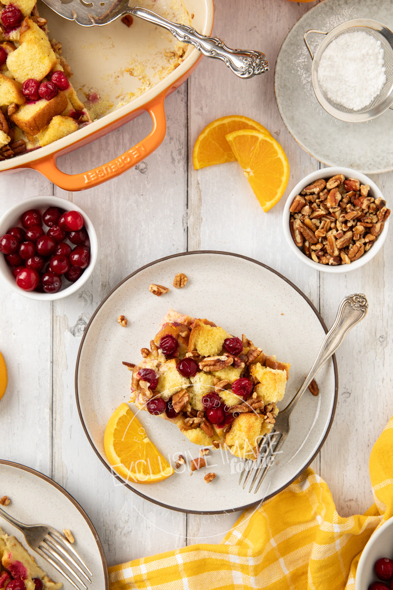 Cranberry Orange Baked French Toast Casserole Recipe (exclusive)